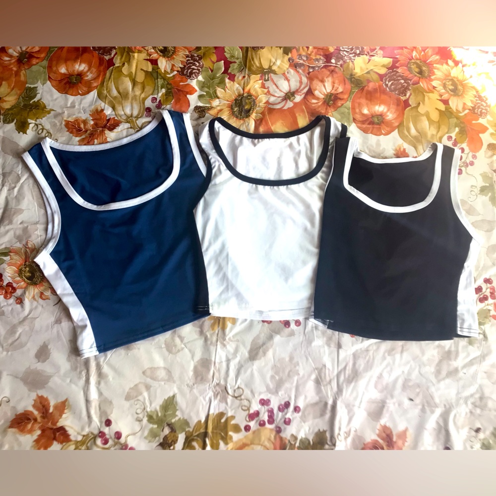 JUNIORS SHEIN SMALL 3 pack tank top BUNDLE NEW